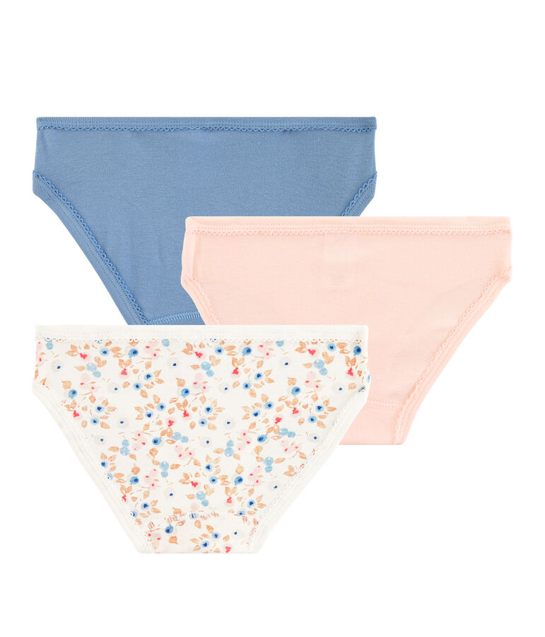 Trio de culottes petite fille variante 1