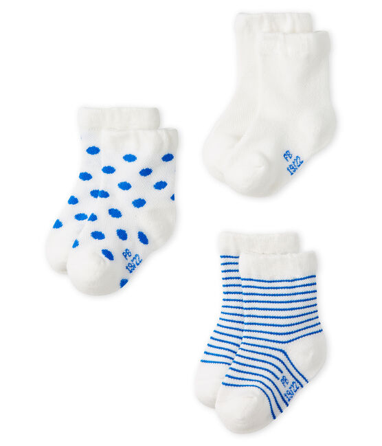 Set van 3 paar lichte sokken voor baby meisje variante 2