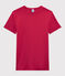 Iconisch katoenen T-shirt met ronde hals voor Dames roze CRANBERRY