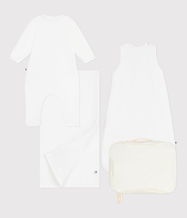 Geboortekoffertje van katoen multicouleur