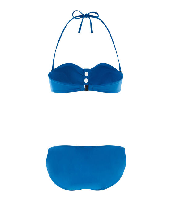 Badpak met 2 delen voor vrouwen blauw RIYADH