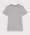 L'Iconique, katoenen T-shirt voor dames met Monsieur Madame-motiefje wit MARSHMALLOW/blauw SMOKING