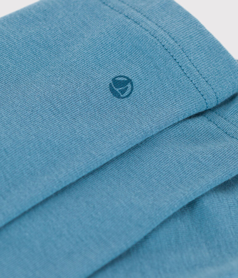 Katoenen legging voor baby's blauw