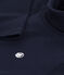 Sous-pull en coton enfant fille / garçon bleu SMOKING