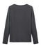 Tee-shirt manches longues femme en coton sea island gris MAKI