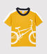 Katoenen jongens t-shirt met korte mouwen