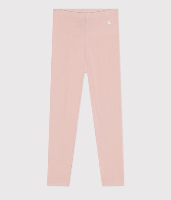 Legging van jersey en elastaan voor meisjes roze SALINE