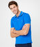 Herenpolo met korte mouwen blauw RIYADH