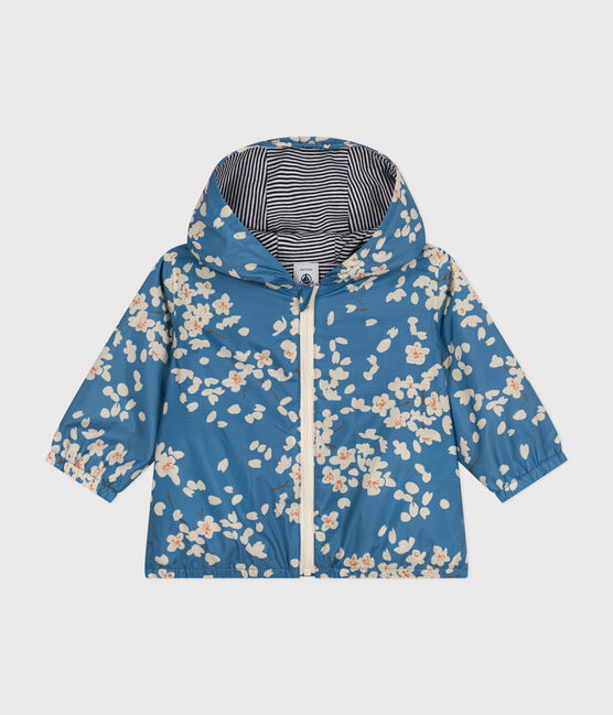 Coupe-vent imprimé bébé bleu BEACH/ MULTICO