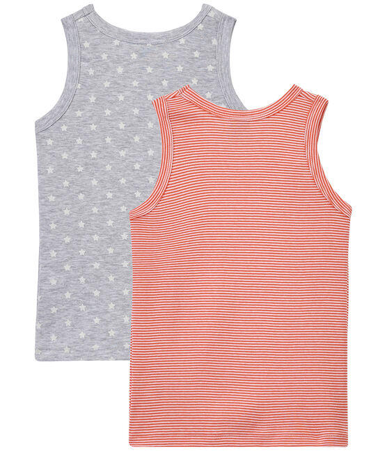 Set van 2 jongenshemdjes wit LOT