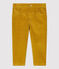 Pantalon en velours bébé. jaune TOPAZE