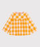 Flanellen blouse baby. geel BOUDOR/ MINOIS