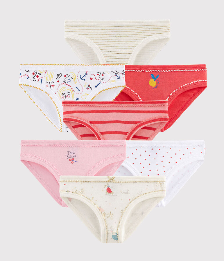 Lot surprise de 7 culottes petite fille variante 1