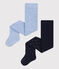 Lot de 2 paires de collants bébé en jersey variante 2