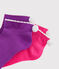 Lot de 2 paires de chaussettes enfant fille variante 1