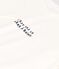 T-shirt Tajinebanane x Petit Bateau wit MARSHMALLOW