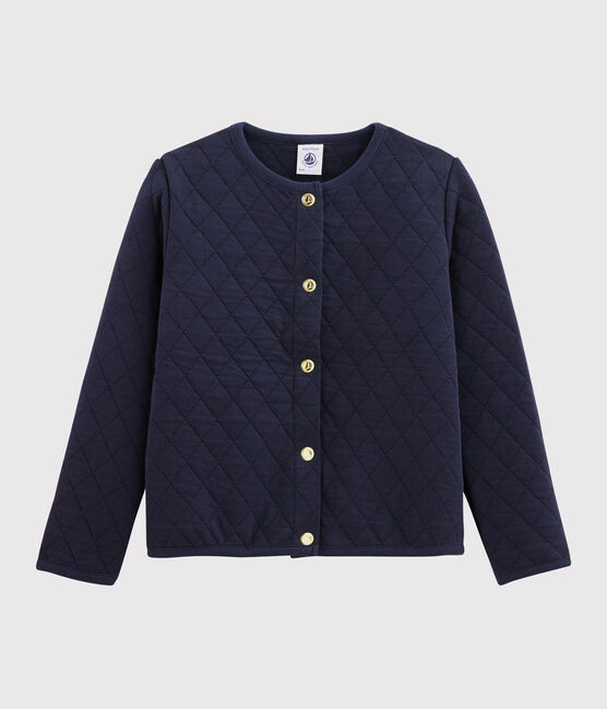 Vest van tubic voor meisjes blauw SMOKING