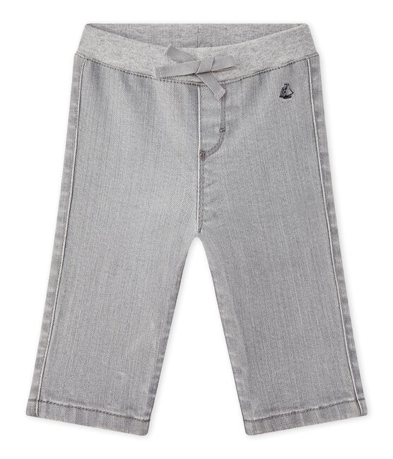 Pantalon bébé garçon en denim gris Gris