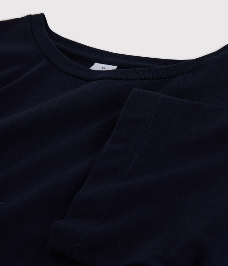 Tee-shirt LE BOXY en coton Femme bleu