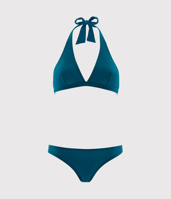 Maillot de bain 2 pièces femme vert PINEDE