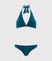 Maillot de bain 2 pièces femme vert PINEDE