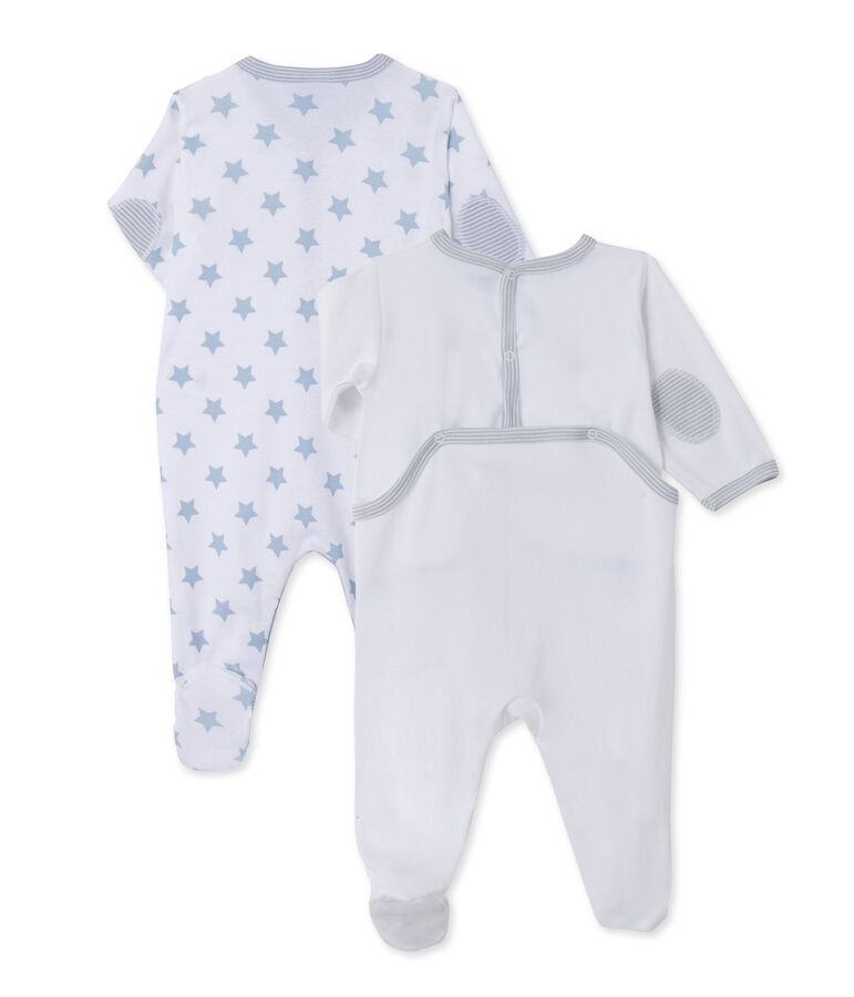 Cadeauset van 2 pyjamapakjes voor jongetje (baby) variante 1