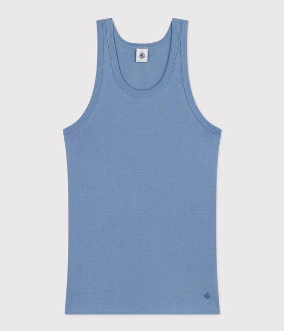 Débardeur l'Iconique en coton femme bleu BEACH