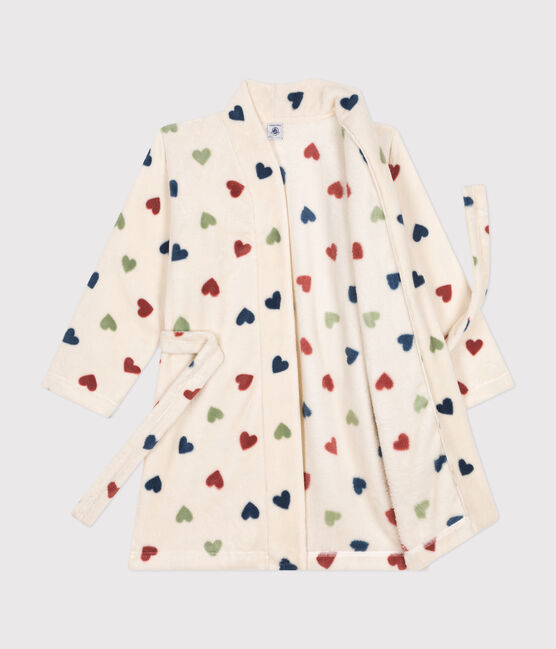 Kamerjas van fleece met print voor kinderen wit AVALANCHE/ MULTICO