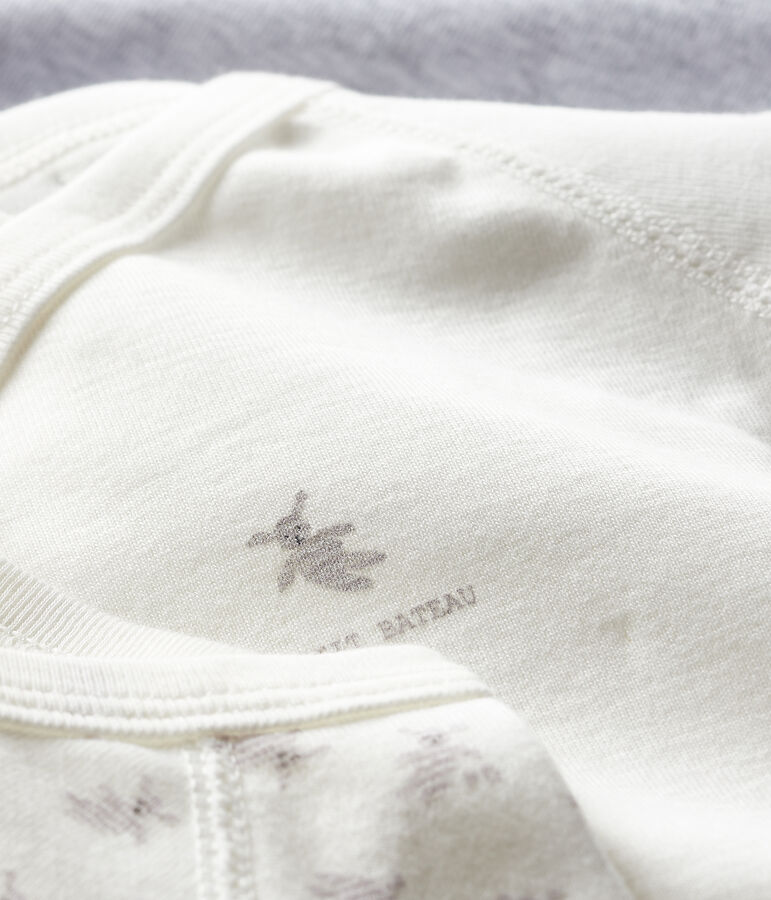 Trio de bodies naissance manches courtes b&eacute;b&eacute; variante 1