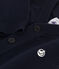 Effen katoenen babyvestje blauw SMOKING