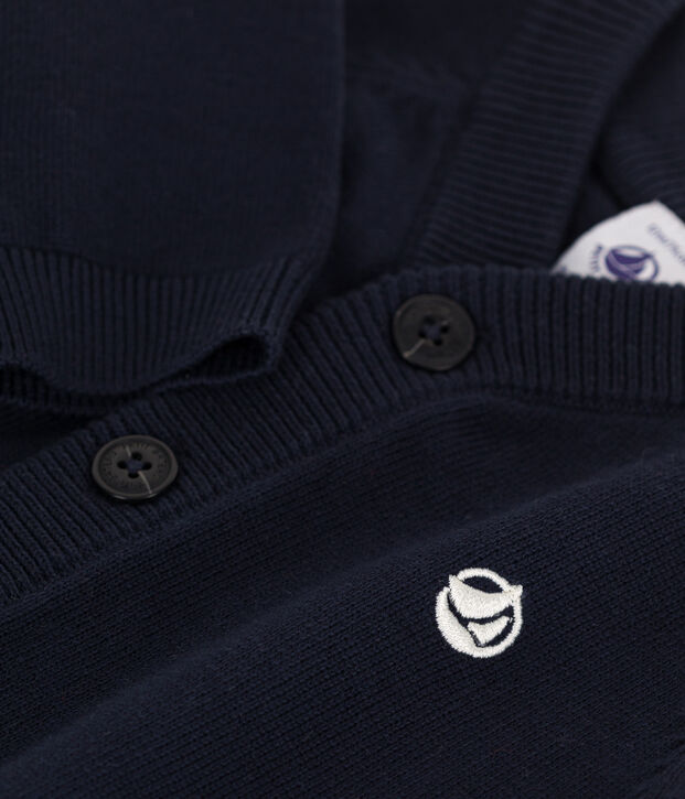 Effen katoenen babyvestje SMOKING