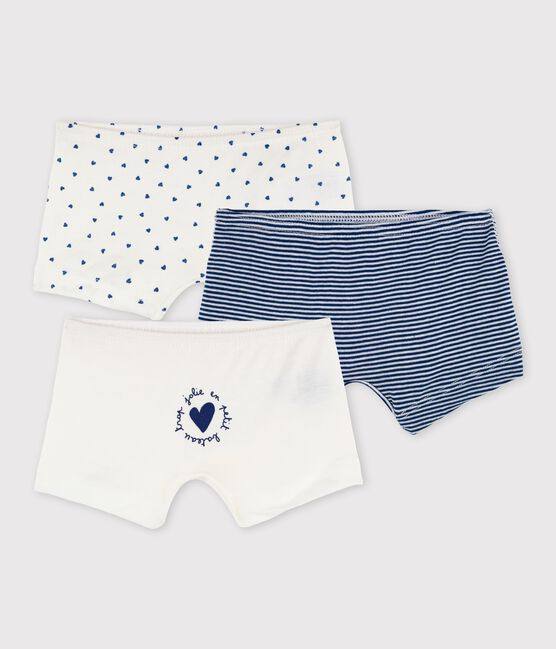 Trio de shorties petite fille variante 1