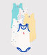 Set van 5 katoenen body-tanktops met zeedieren