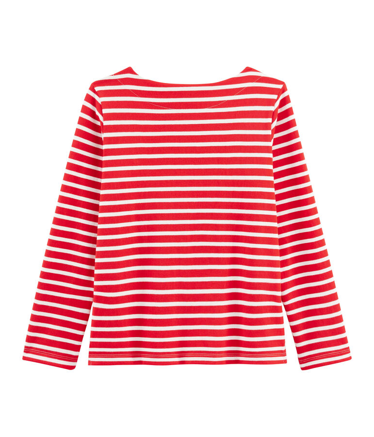 Dames marinetrui rood/wit