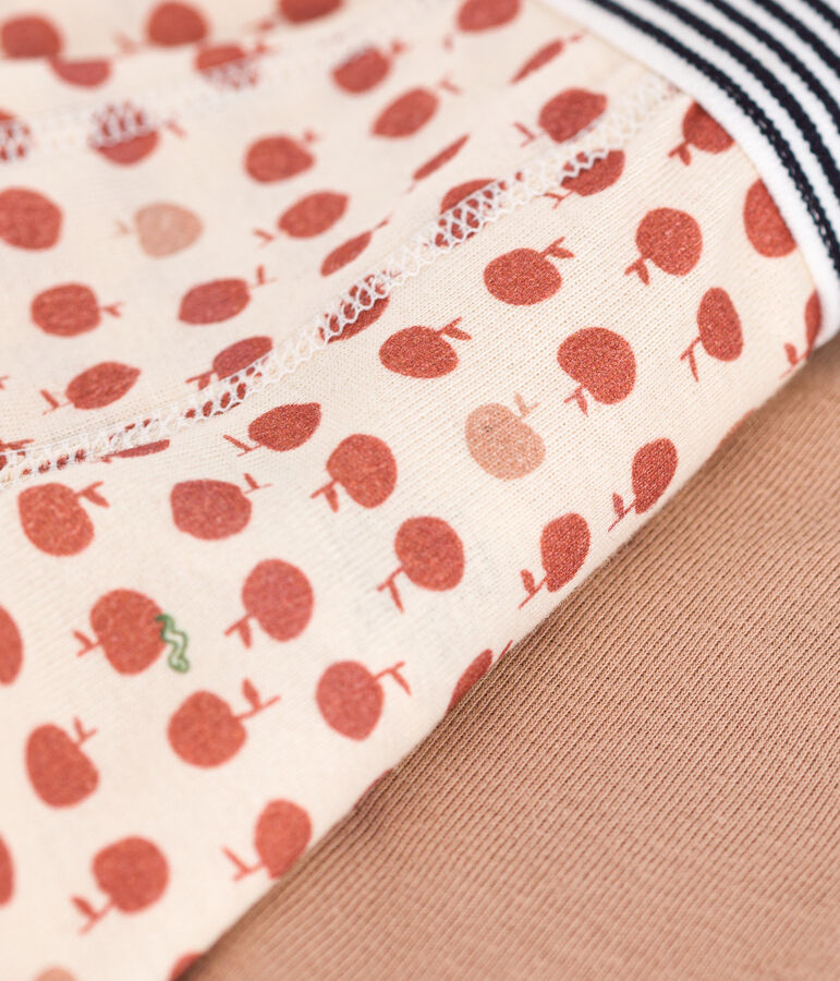 Lot de 2 boxers en coton enfant multicouleur