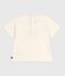 Tee-shirt bébé en coton à manches longues, motif cœur MILK/ MULTICO