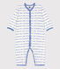 Dors-bien sans pieds jacquard en coton