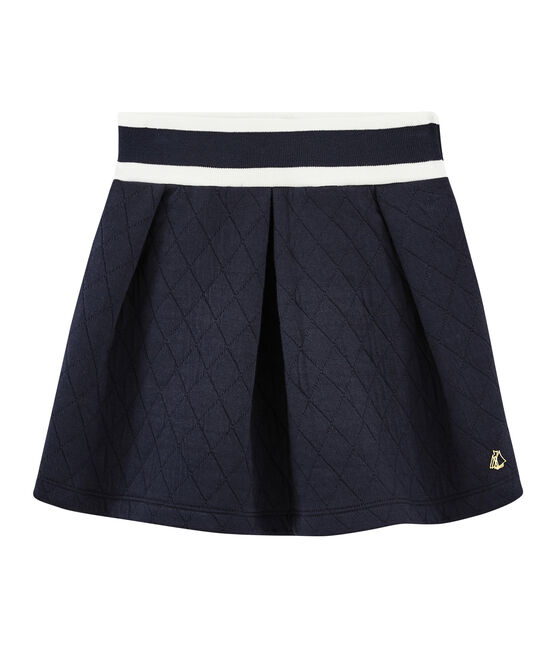 Meisjesrok blauw SMOKING