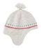 Bonnet péruvien bébé mixte en laine mélangée gris MONTELIMAR CHINE