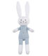 Doudou lapin hochet bébé mixte