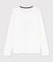 T-shirt met lange mouwen wit MARSHMALLOW