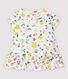Blouse van popeline met korte mouwen voor babymeisjes