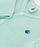 Katoenen babypyjama met streepjes groen ALOEVERA