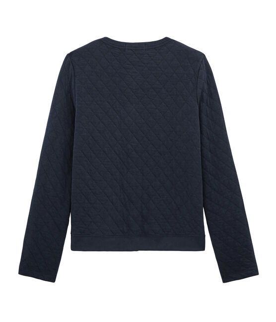 Cardigan tubique femme bleu SMOKING