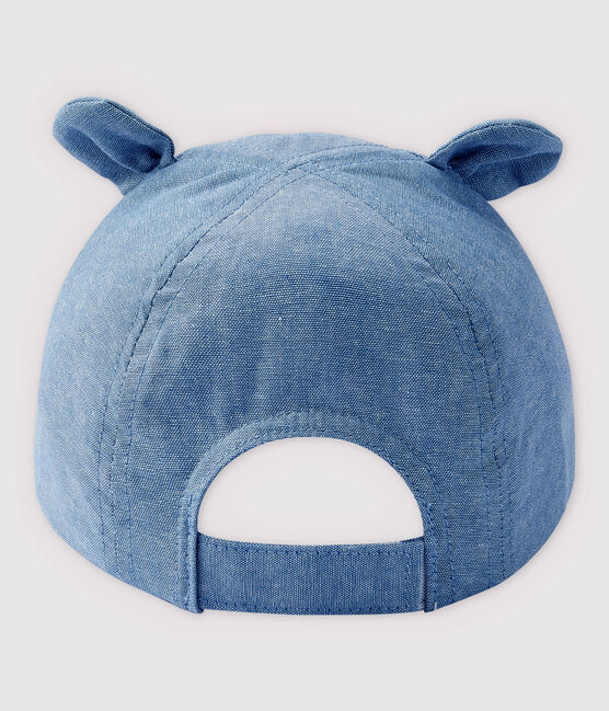 Casquette en denim bébé fille / bébé garçon bleu DENIM CLAIR