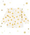 Blouse bébé fille imprimée blanc MARSHMALLOW/jaune DORE