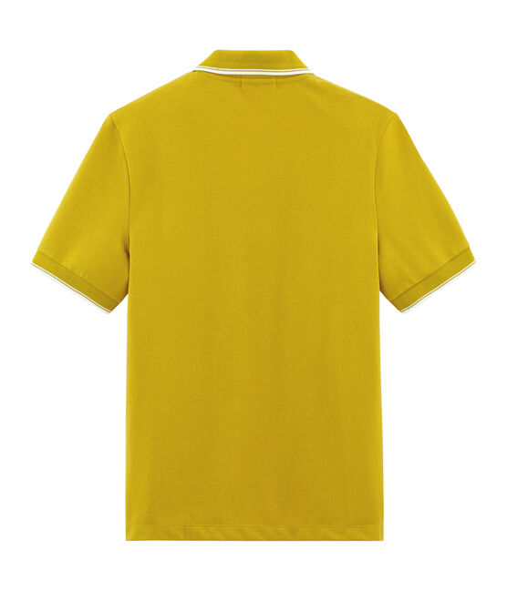 Polo manches courtes homme vert BAMBOO