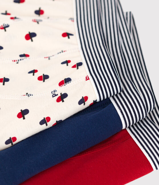 Lot de 3 boxers petit garçon en coton variante 1