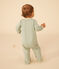 Katoenen babypyjama groen HERBIER