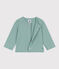 Cardigan en jersey épais bébé vert PAUL